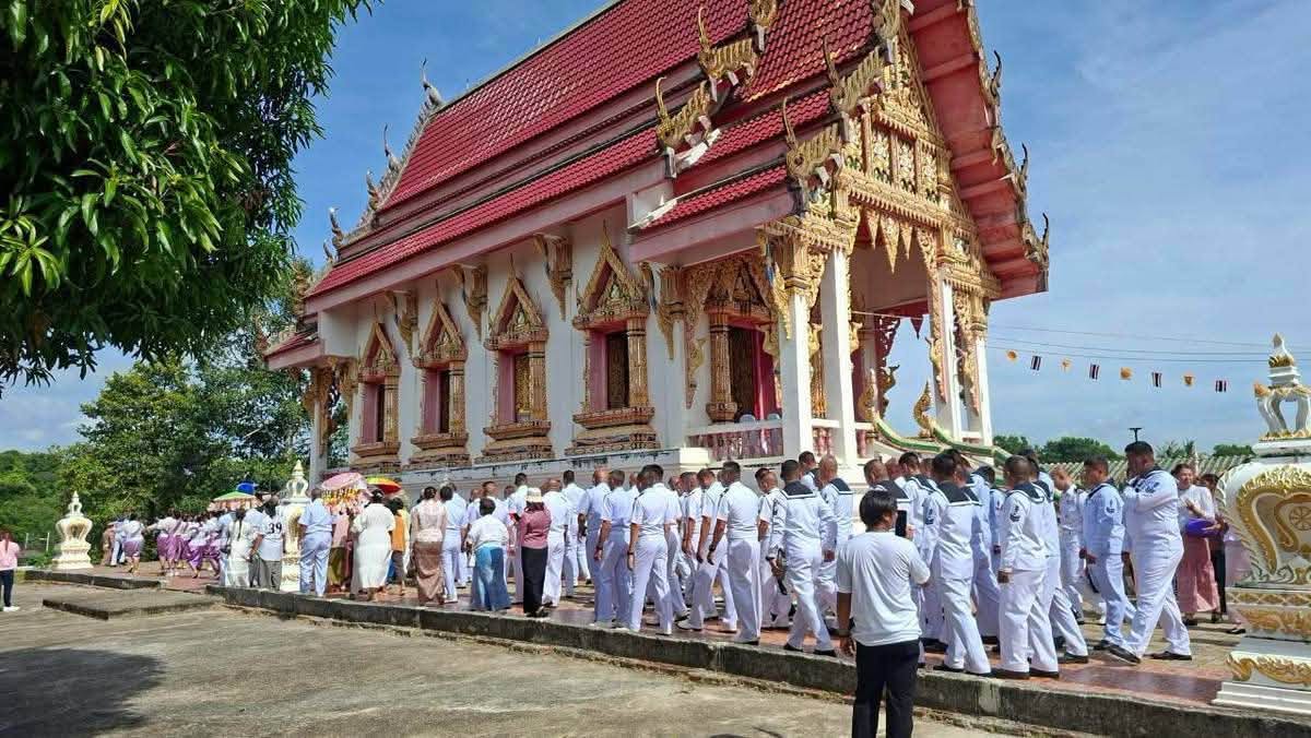## ศรชล.ภาค 2 สืบสานพระพุทธศาสนา ร่วมพิธีทอดผ้าป่าสามัคคี ประจำปี 2569 ณ วัดเจ้านคร จ.สงขลา ##